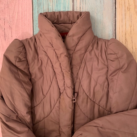 Vintage 80s down puffer coat - Picture 9 of 12